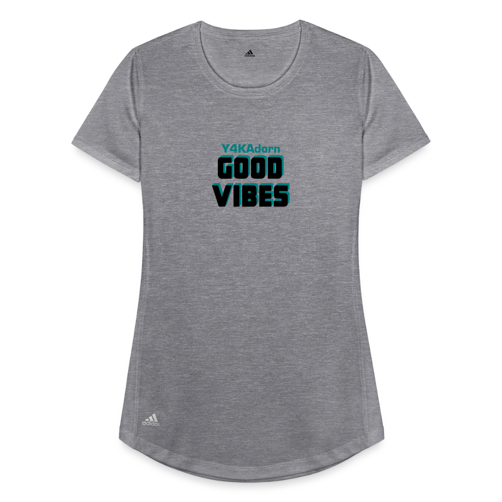 Adidas Women's Recycled Performance T-Shirt heather gray