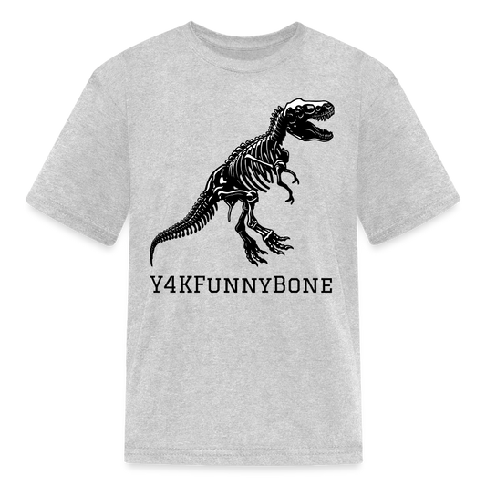 Kids' T-Shirt - Y4KFunnyBone heather gray