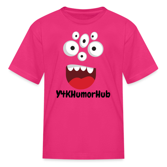 Kids' T-Shirt - Y4KHumorHub fuchsia