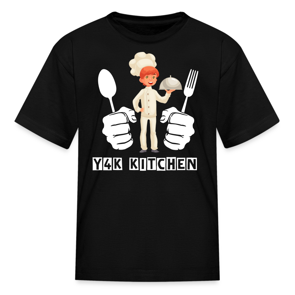 Kids' T-Shirt - Y4K Kitchen black