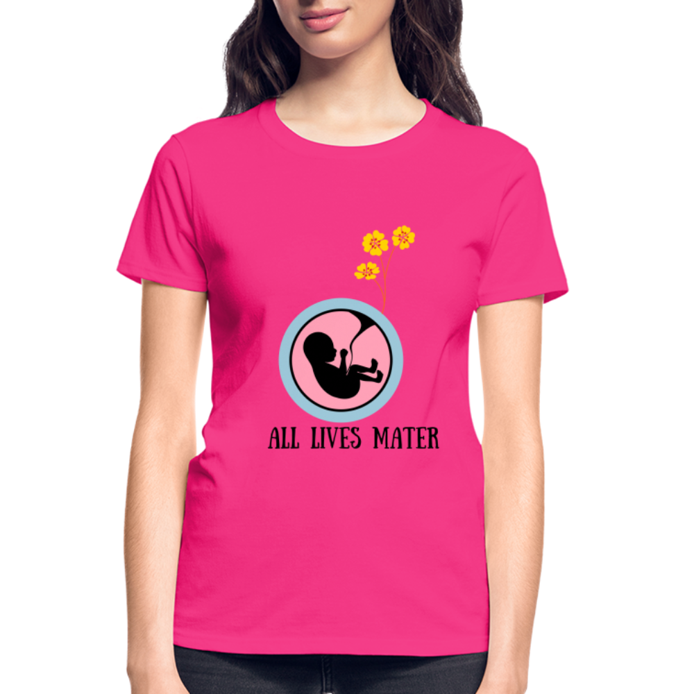 Gildan Ultra Cotton Ladies T-Shirt fuchsia