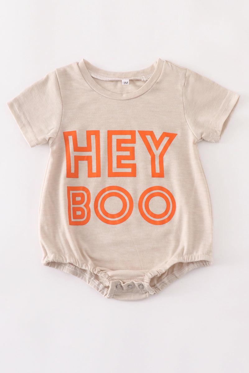 Cream HEY BOO romper