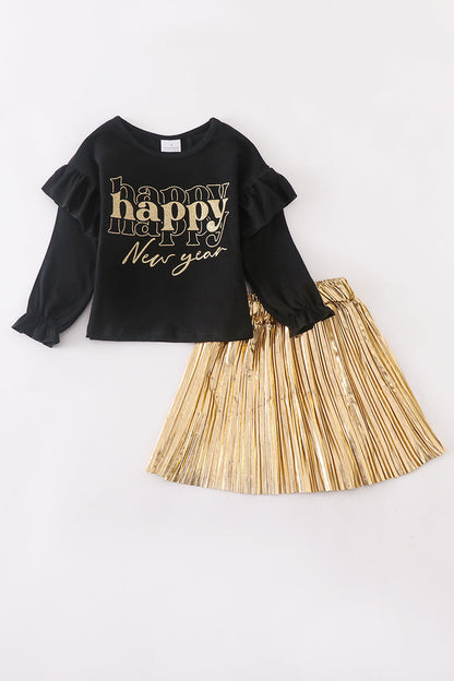 Happy New Year Skirt set 3