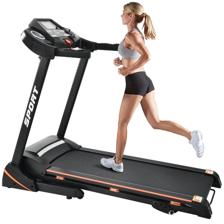 Folding Electric Treadmill with LCD Display, Speed: 14.8KM / H, US Plug Default Title