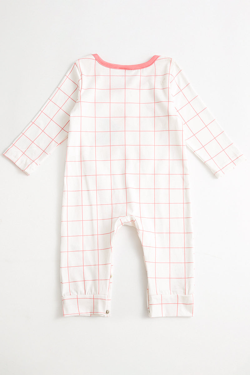 Pink plaid turkey applique baby romper Bundle (1 of 3M 6M 12M 18M)